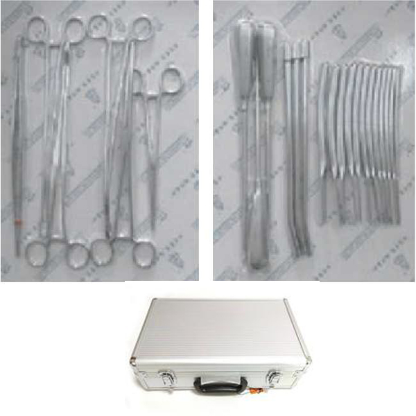 Curettage Instrument Box, 31 pcs