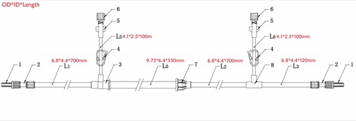 [CCMBL2-1] Substitution fluid line